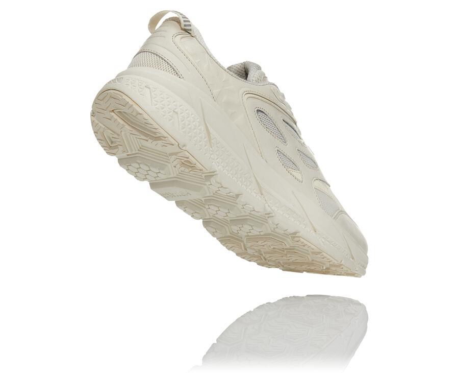 Tenis Hoka One One Hombre Blancos - Clifton L - QWBY30517